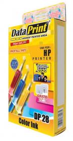 Tinta Refill HP Printer, Data Print DP28 (Warna)